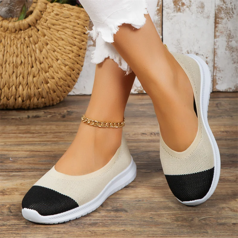 2023 New Fashion Slip on Mesh Breathable Stretch Ballet Shallow Flats Women Soft Bottom Pointed Toe Boat Shoes
2023 New Fashion Slip on Mesh Breathable Stretch Ballet Shallow Flats Women Soft Bottom Pointed Toe Boat Shoes
