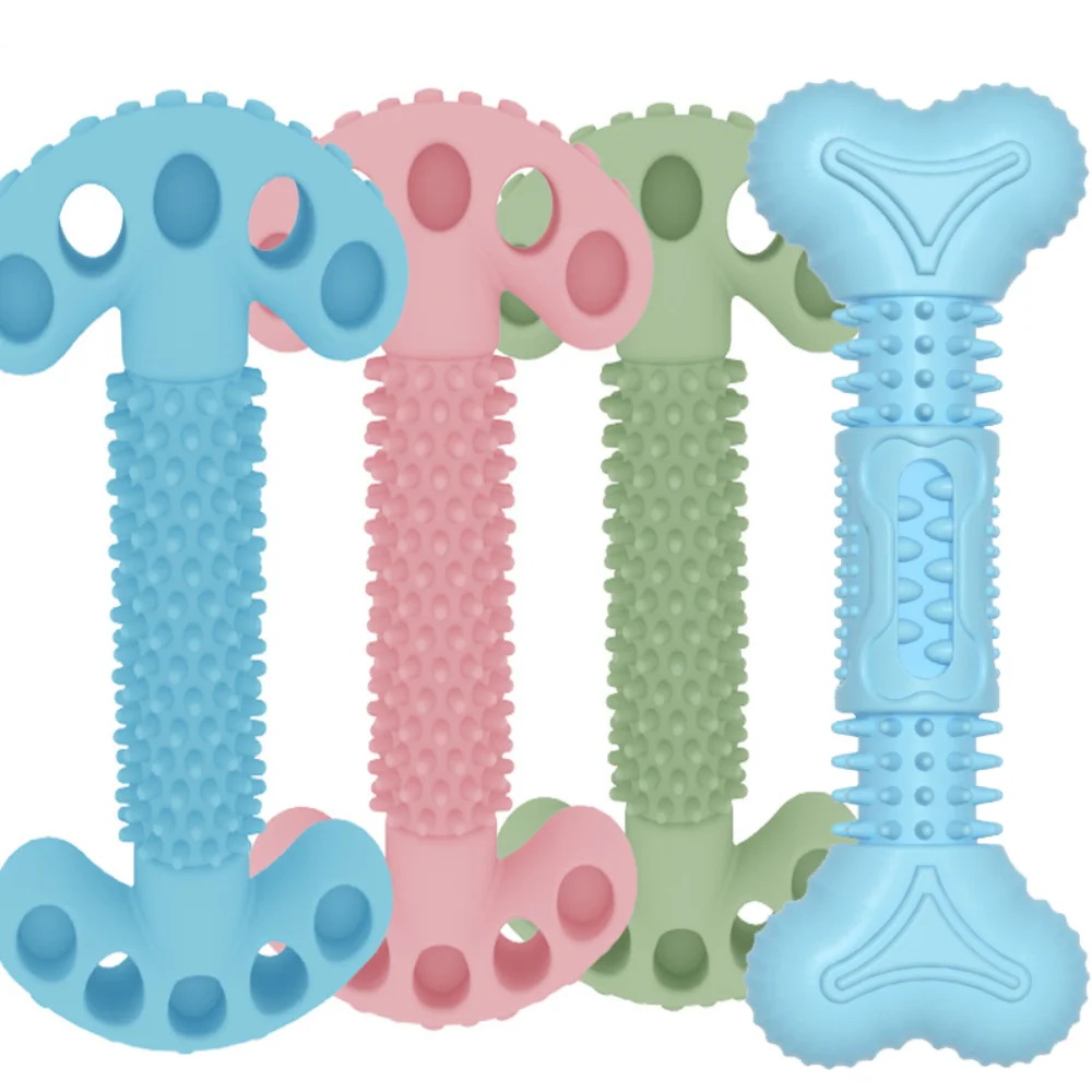 Pet Dog Chew Toys Bones for Small Interactive Toys Molar Teeth Cleaning Tool TPR Soft Toothbrush Dog Supplies Puppy Dental Care
Pet Dog Chew Toys Bones for Small Interactive Toys Molar Teeth Cleaning Tool TPR Soft Toothbrush Dog Supplies Puppy Dental Care