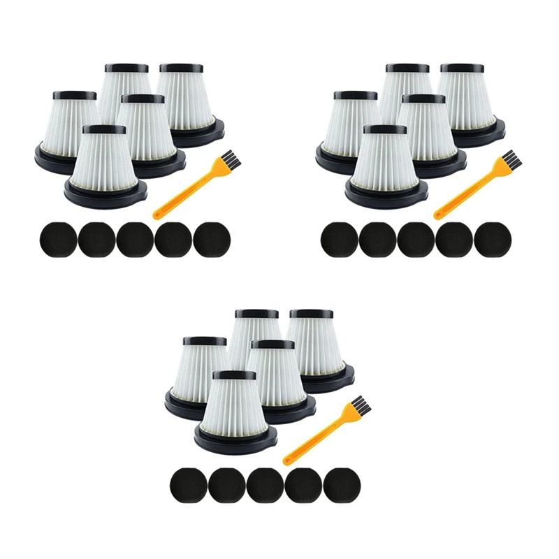 3 Set Hepa Filters Replacement For Deerma DX115 DX115S DX115C Portable Vacuum Cleaner Spare Parts 
3 Set Hepa Filters Replacement For Deerma DX115 DX115S DX115C Portable Vacuum Cleaner Spare Parts