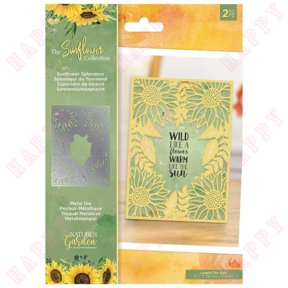 2022 New Arrival Sunflower Splendour Dies Set Metal Cuts Diy Craft Paper Greeting Cards Scrapbook Decoration Embossing Templates
2022 New Arrival Sunflower Splendour Dies Set Metal Cuts Diy Craft Paper Greeting Cards Scrapbook Decoration Embossing Templates