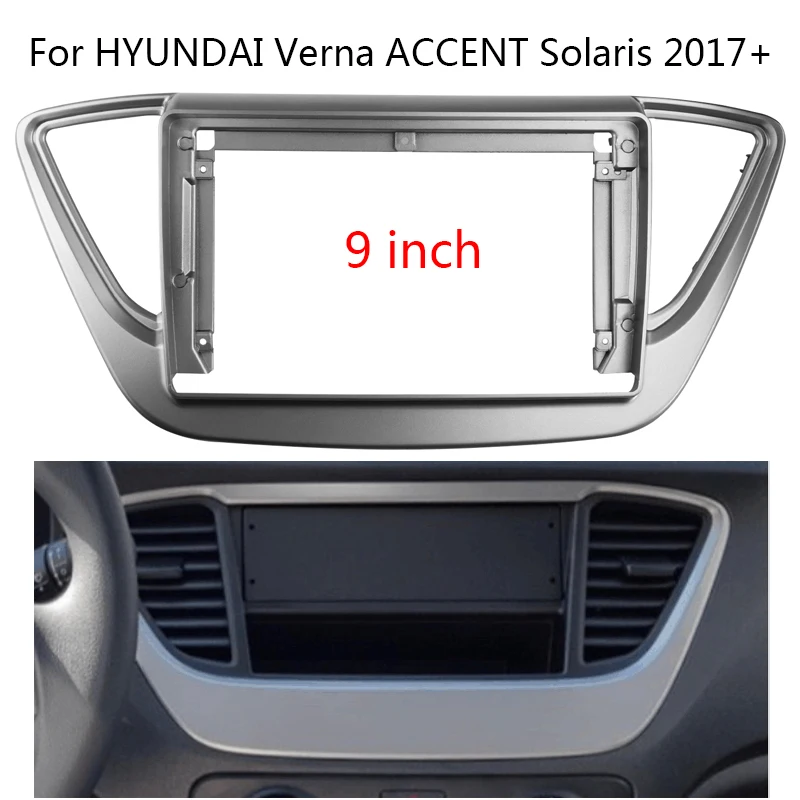 Android Car Radio Frame Kit For HYUNDAI Verna ACCENT Solaris 2017+ Auto Stereo Center Console Holder Fascia Trim Bezel Faceplate
Android Car Radio Frame Kit For HYUNDAI Verna ACCENT Solaris 2017+ Auto Stereo Center Console Holder Fascia Trim Bezel Faceplate