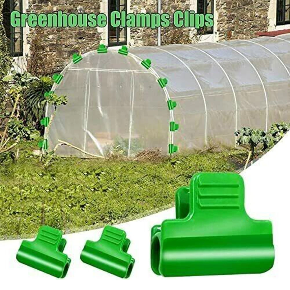 40/50PCS Greenhouse Clamps Plastic Cover Netting Tunnel Film Hoop Clips Garden Shading Net Rod Clip Plant Extension Support
40/50PCS Greenhouse Clamps Plastic Cover Netting Tunnel Film Hoop Clips Garden Shading Net Rod Clip Plant Extension Support