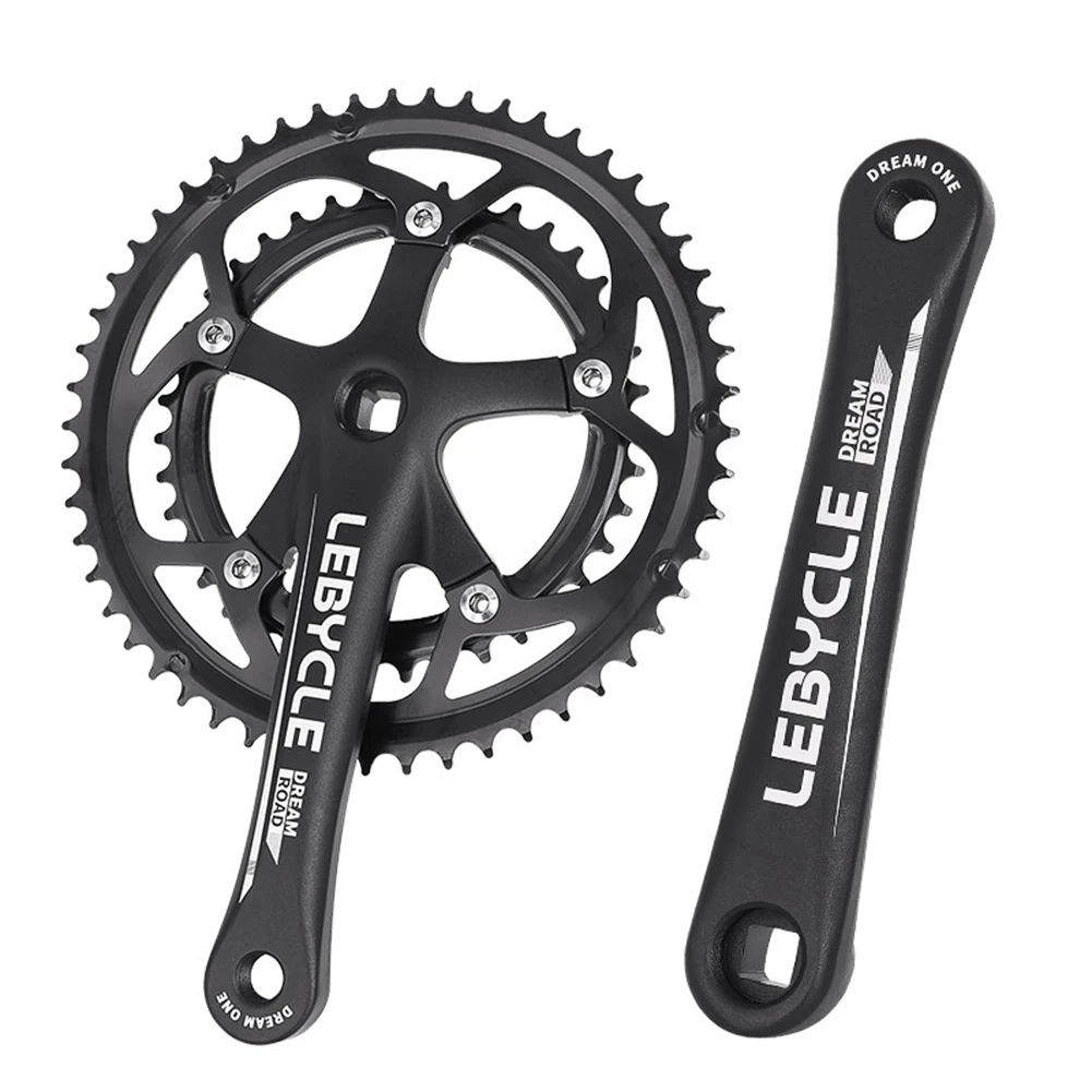 Mountain Bike Square Hole Crank Modified 53/39T Chainring Crankset Aluminum Alloy MTB Bicycle Crank Cycling Accessories Parts
Mountain Bike Square Hole Crank Modified 53/39T Chainring Crankset Aluminum Alloy MTB Bicycle Crank Cycling Accessories Parts