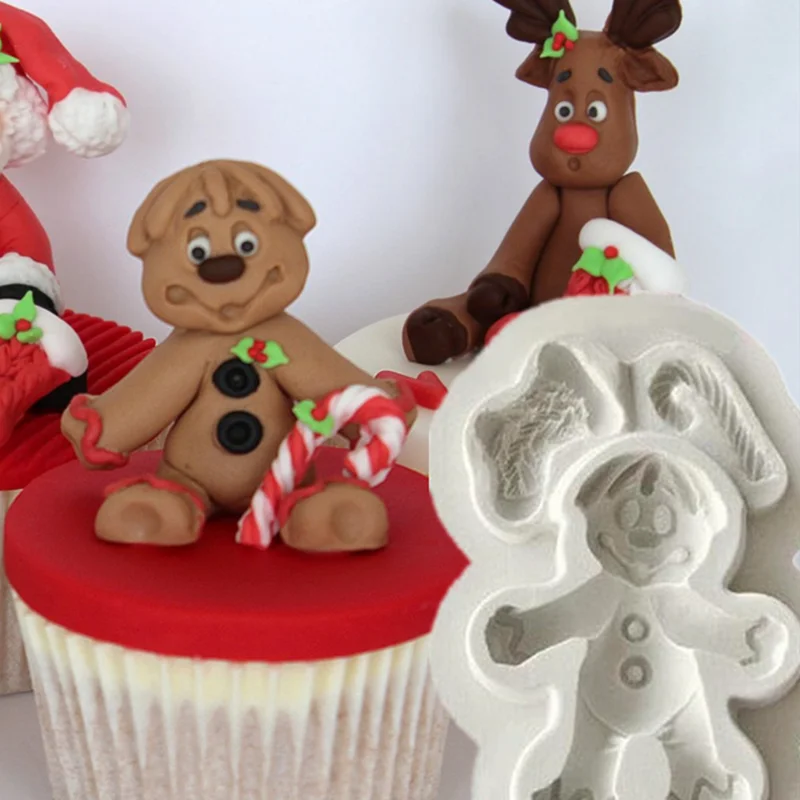 Silicone Mold Christmas Snowman Candy Polymer Clay Mold Diy Chocolate Party Baking Wedding Cupcake Fondant Cake Decorating Tool
Silicone Mold Christmas Snowman Candy Polymer Clay Mold Diy Chocolate Party Baking Wedding Cupcake Fondant Cake Decorating Tool