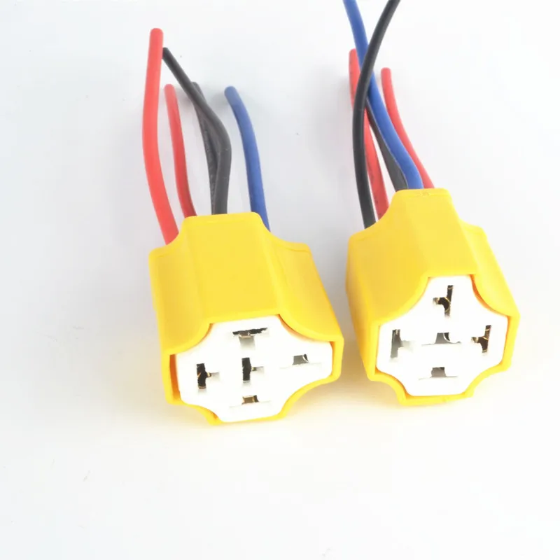 Ceramic Car Relay Holder 4pin 5 pins Auto RelaySocket 2.5mm2 Cable Connector Plug
Ceramic Car Relay Holder 4pin 5 pins Auto RelaySocket 2.5mm2 Cable Connector Plug