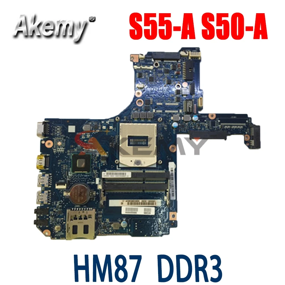 Материнская плата AKemy для ноутбука TOSHIBA Satellite S50 S55 S55T HM87, материнская плата H000057670 H000067830 H000055980 SR17E
Материнская плата AKemy для ноутбука TOSHIBA Satellite S50 S55 S55T HM87, материнская плата H000057670 H000067830 H000055980 SR17E