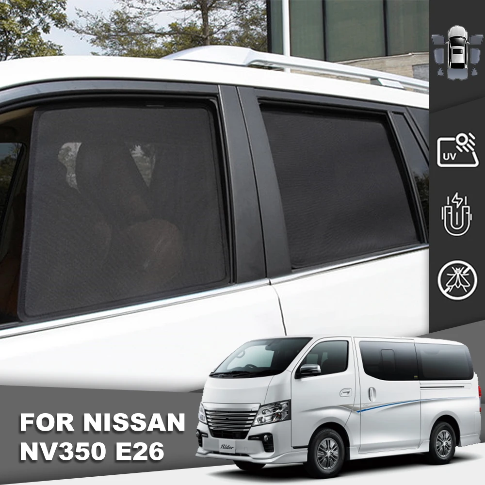 For Nissan NV350 E26 Magnet Car Sunshade Front Windshield Mesh Frame Curtain Side Window Sun Shade Cover
For Nissan NV350 E26 Magnet Car Sunshade Front Windshield Mesh Frame Curtain Side Window Sun Shade Cover