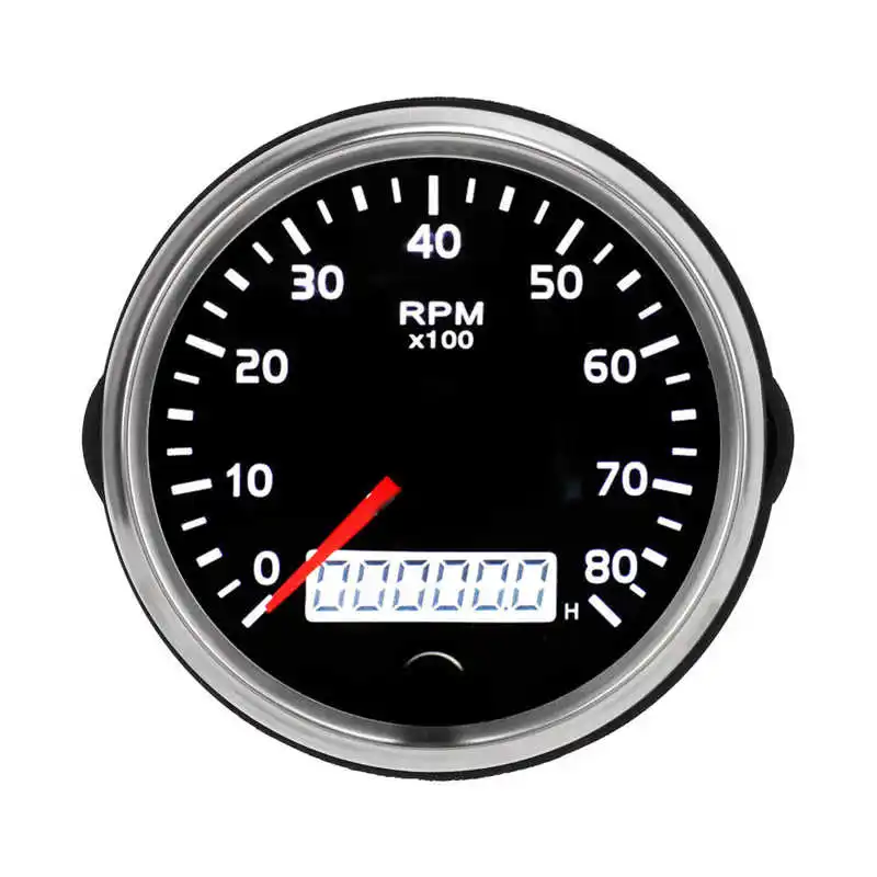 Tachometer Gauge 932V LCD Display IP67 Waterproof 85mm/3.35in Tacho Meter for Gasoline Engine for Truck Boat
Tachometer Gauge 932V LCD Display IP67 Waterproof 85mm/3.35in Tacho Meter for Gasoline Engine for Truck Boat