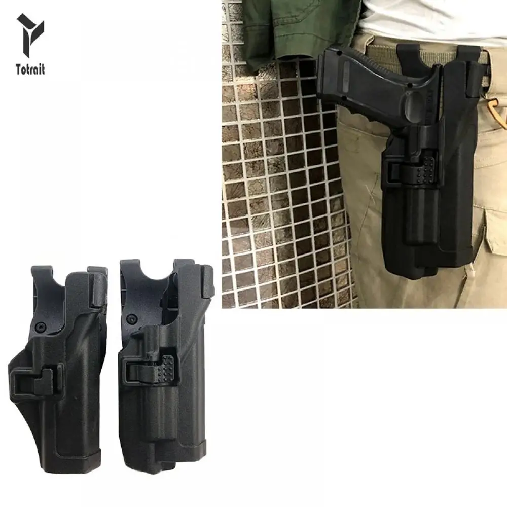 Totrait Tatical High Quality Waist Drop Loop Belt Holster For LV3/Glock 17/18/30/31 Airsoft Gun Case For Hunting Accessories
Totrait Tatical High Quality Waist Drop Loop Belt Holster For LV3/Glock 17/18/30/31 Airsoft Gun Case For Hunting Accessories