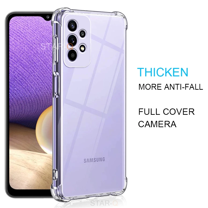 Capa de celular à prova de choque reforçada, macia, tpu, transparente, para samsung galaxy a52 a72 a32 4g cobertura traseira a
Capa de celular à prova de choque reforçada, macia, tpu, transparente, para samsung galaxy a52 a72 a32 4g cobertura traseira a