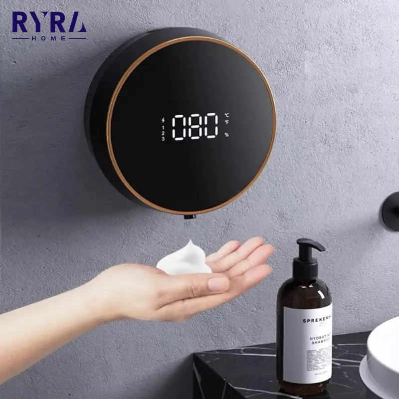 Automatic Foaming Foam Soap Dispenser Wall-mounted Infrared Sensor Soap Dispenser USB Liquid Foam Machine Hand Sanitizer Tool
Automatic Foaming Foam Soap Dispenser Wall-mounted Infrared Sensor Soap Dispenser USB Liquid Foam Machine Hand Sanitizer Tool