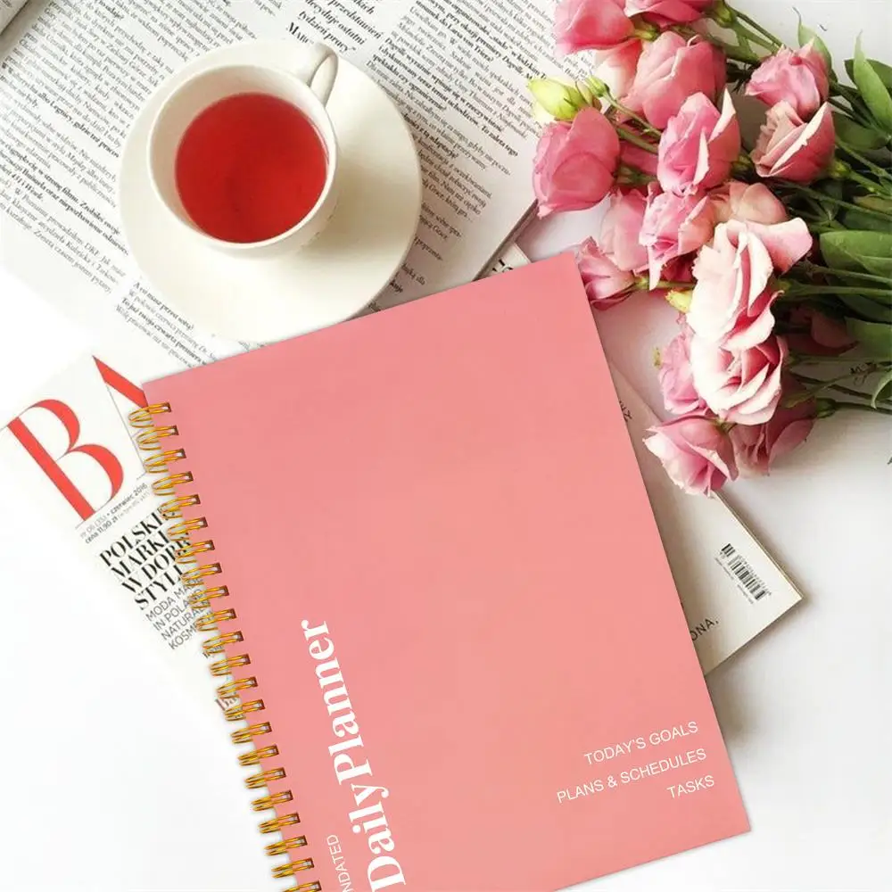 Hardcover Notebook Journal Undated Daily Planner To Do List Agenda Task Checklist Organizer for School Office Supplies
Hardcover Notebook Journal Undated Daily Planner To Do List Agenda Task Checklist Organizer for School Office Supplies