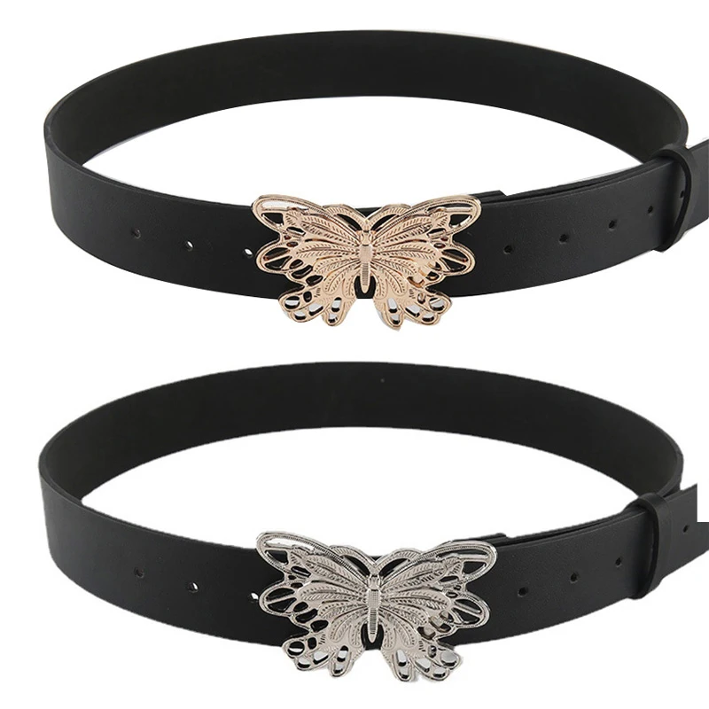 2022 Fashion Butterfly Buckle Waist Belts For Women Pu leather Wide Jeans Belt Chic Luxury Waistbands Vintage Waist Strap 
2022 Fashion Butterfly Buckle Waist Belts For Women Pu leather Wide Jeans Belt Chic Luxury Waistbands Vintage Waist Strap