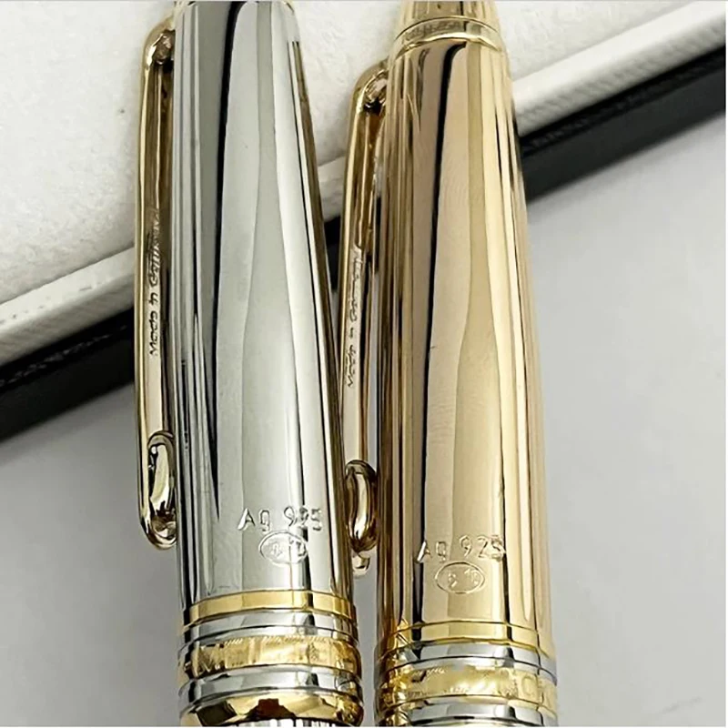 

GMS MB Fountain Rollerball Ballpoint Pens Luxury Gift 163 Ag925 Office Supplies Stationery With Series Number