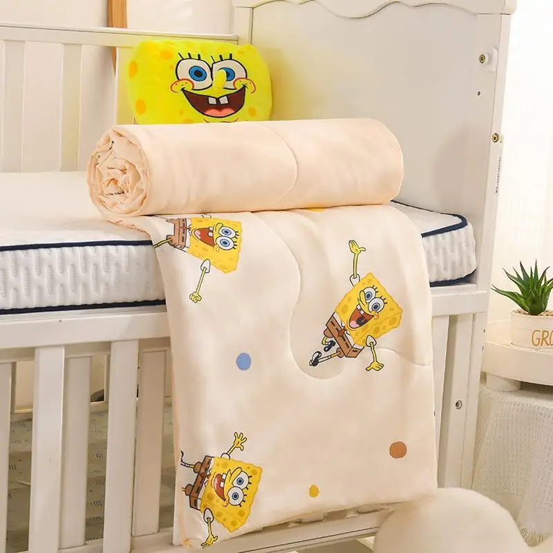 Spongebobed Squarepants Class A Soy Fiber Soft Summer Cooler Ins Air Conditioning Quilt Children's Summer Thin Section Quilt
Spongebobed Squarepants Class A Soy Fiber Soft Summer Cooler Ins Air Conditioning Quilt Children's Summer Thin Section Quilt