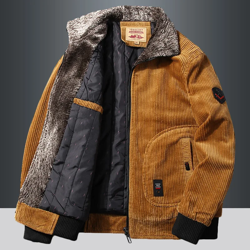 Autumn Winter High Quality Hot Selling Jacket Men Padded Padded Jacket with Fleece-lined Padded Jacket Men Corduroy Jacket Men
Autumn Winter High Quality Hot Selling Jacket Men Padded Padded Jacket with Fleece-lined Padded Jacket Men Corduroy Jacket Men