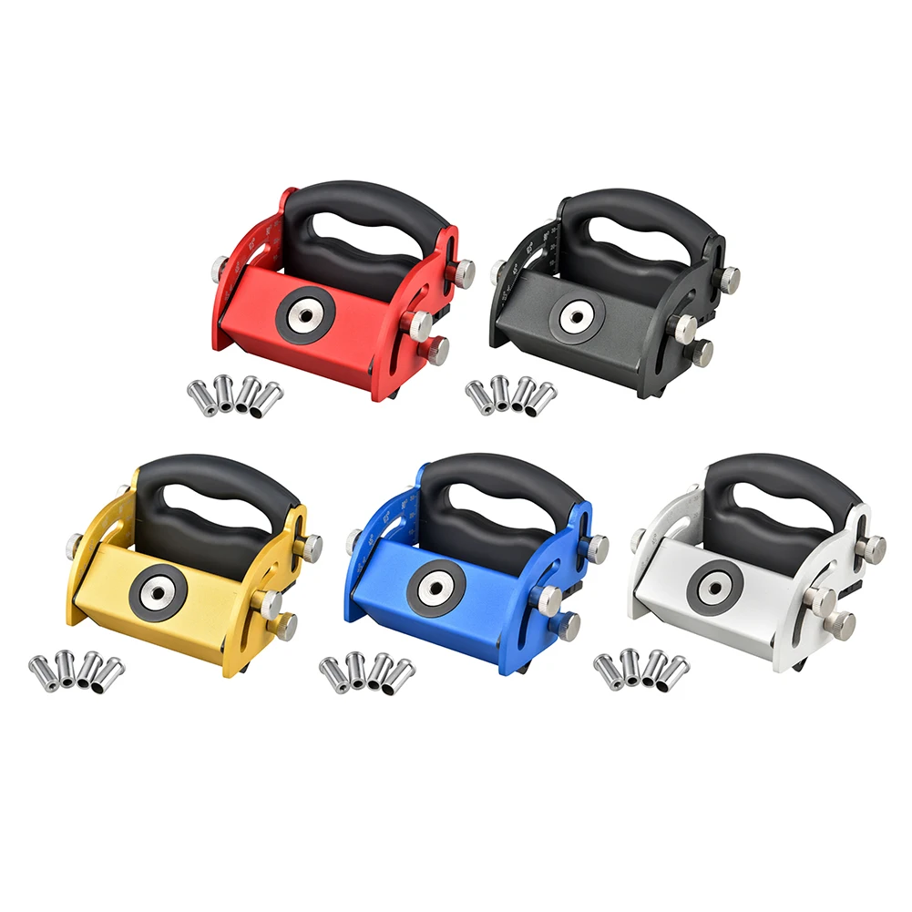 Oblique Hole Locator Aluminum Alloy 6/8/10/12mm Dowel Jig DIY Woodworking Hole Puncher Drilling Tool Kits
Oblique Hole Locator Aluminum Alloy 6/8/10/12mm Dowel Jig DIY Woodworking Hole Puncher Drilling Tool Kits