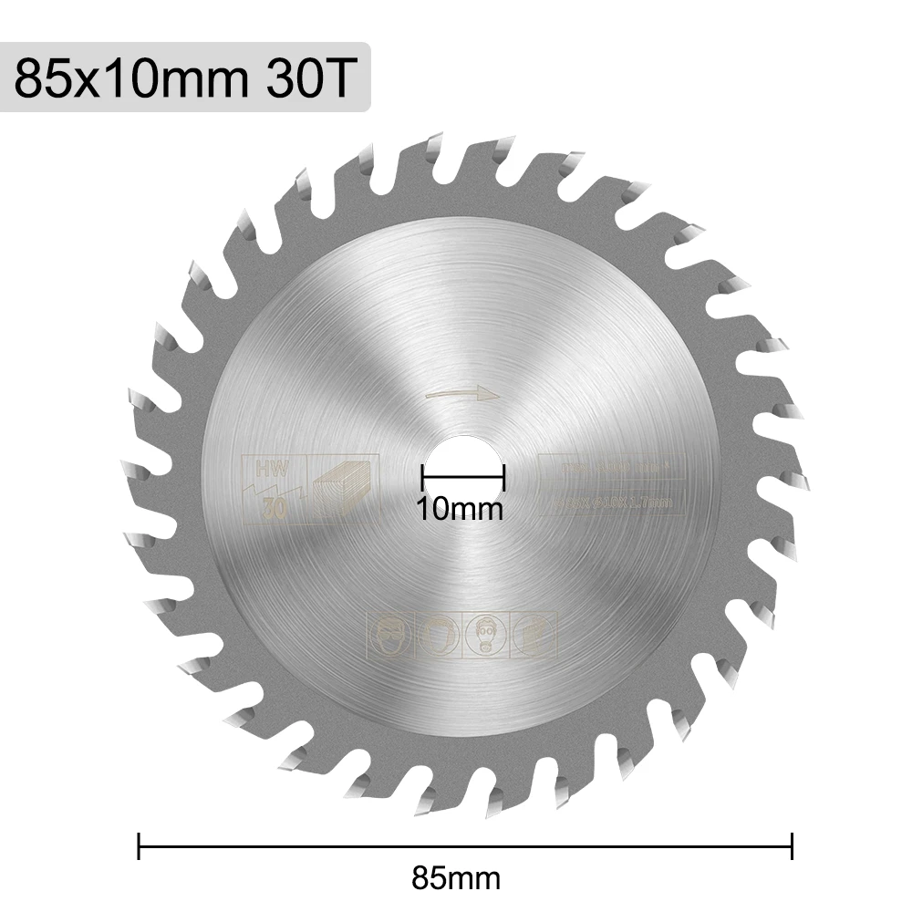 xcan Циркулярное пильное полотно TCT 85 мм 24T/30T/36T
xcan Циркулярное пильное полотно TCT 85 мм 24T/30T/36T