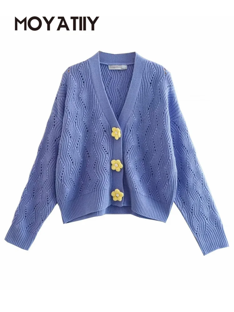 MOYATIIY Women 2022 Fashion Winter Cardigan Twist Hollow Oversized Knit Cardigan Sweaters Vintage Long Sleeve Female Jumper
MOYATIIY Women 2022 Fashion Winter Cardigan Twist Hollow Oversized Knit Cardigan Sweaters Vintage Long Sleeve Female Jumper