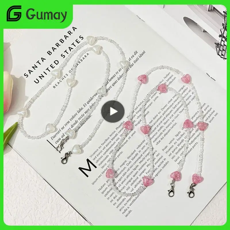 Mask Chain Multifunction Love Beads Eyewear Cord Holder Eyeglasses Mask Chains Sunglasses Masking Chains Glasses Chain Mask Rope
Mask Chain Multifunction Love Beads Eyewear Cord Holder Eyeglasses Mask Chains Sunglasses Masking Chains Glasses Chain Mask Rope