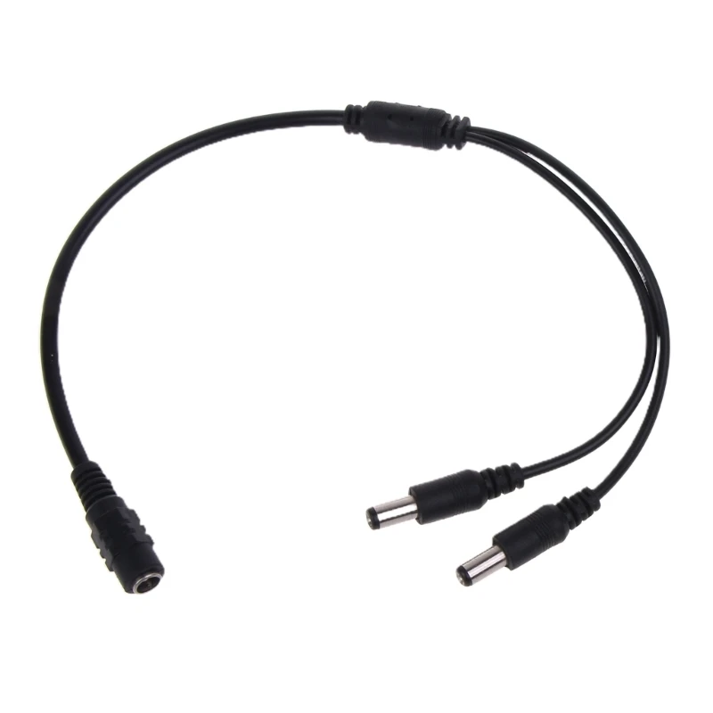 Flexible Power 1Female to 2Male 5.5mmx2.1mm Power Cable Replacement Power Extension Cable for Camera Routers
Flexible Power 1Female to 2Male 5.5mmx2.1mm Power Cable Replacement Power Extension Cable for Camera Routers