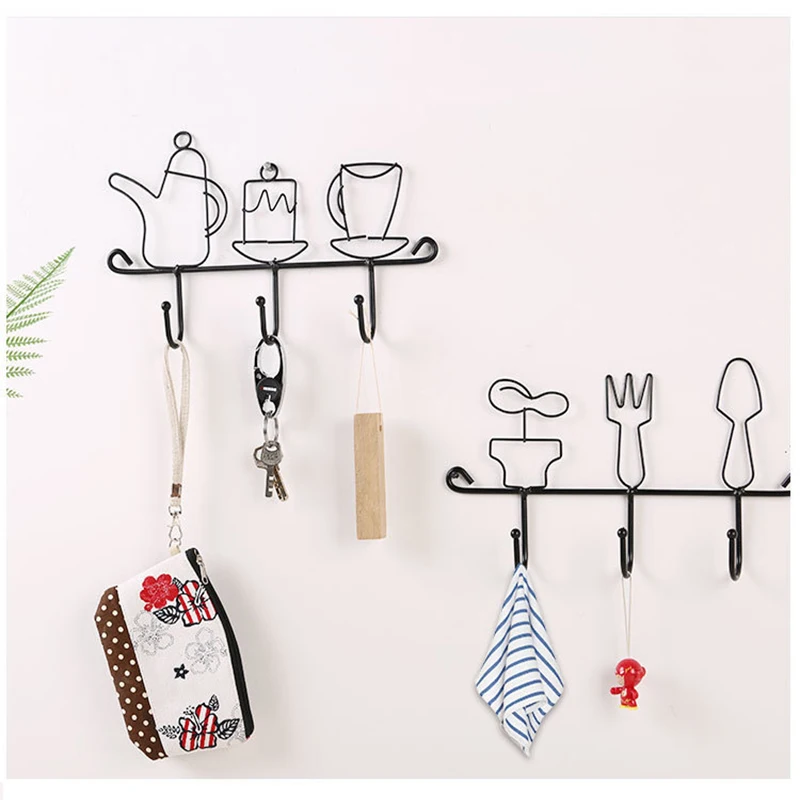 American small house industrial iron wall decoration personality fashion creative home bathroom bedroom kitchen hook
American small house industrial iron wall decoration personality fashion creative home bathroom bedroom kitchen hook