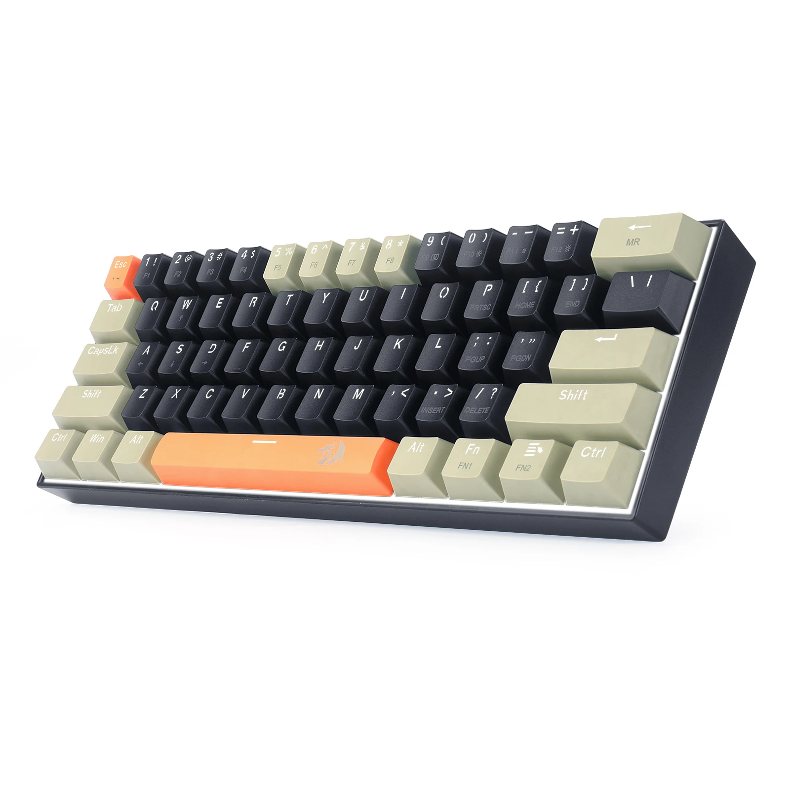 Redragon K606 RGB USB Wired Mini Mechanical Keyboard Brown Switch 61 Keys Gaming Keyboard Detachable Cable,Portable for travel
Redragon K606 RGB USB Wired Mini Mechanical Keyboard Brown Switch 61 Keys Gaming Keyboard Detachable Cable,Portable for travel