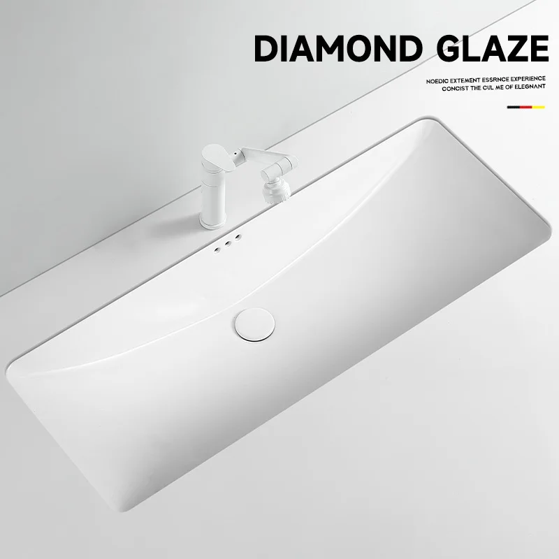 Large Size Drop-in Sink Square Bathroom Face Washing Single Basin Ceramic Oversized Embedded Wash Basin
Large Size Drop-in Sink Square Bathroom Face Washing Single Basin Ceramic Oversized Embedded Wash Basin
