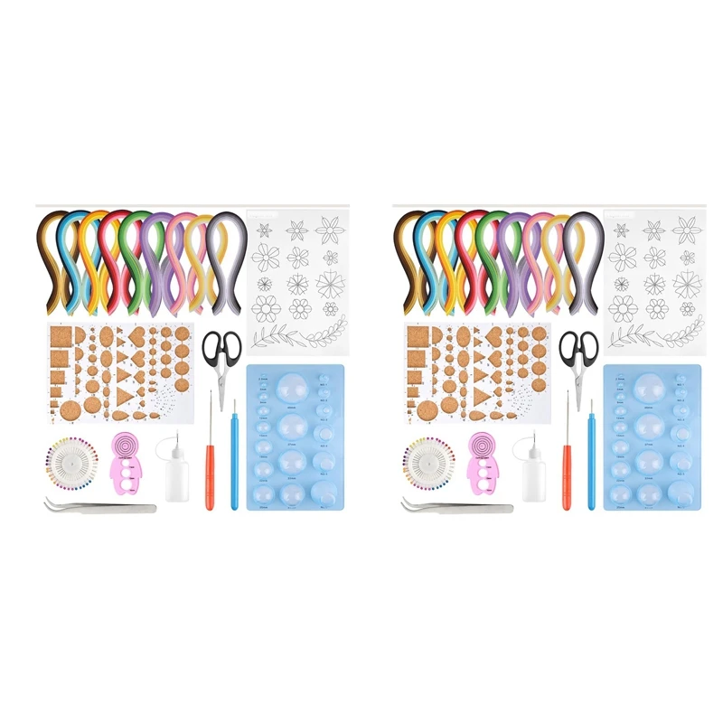 2 шт., наборы из бумаги, 9 цветов, 1800 полосок
2 шт., наборы из бумаги, 9 цветов, 1800 полосок