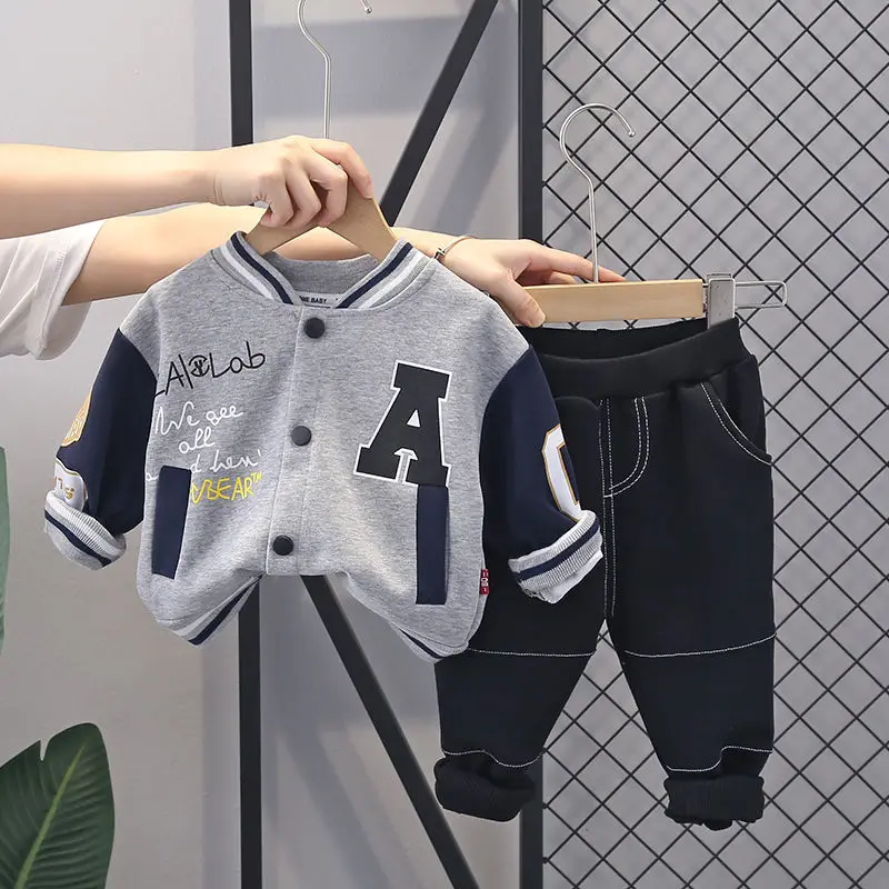 New Spring Autumn Baby Clothes Children Girls Boys Sports Jacket Pants 2Pcs/Sets Toddler Casual Costume Infant Kids Tracksuits
New Spring Autumn Baby Clothes Children Girls Boys Sports Jacket Pants 2Pcs/Sets Toddler Casual Costume Infant Kids Tracksuits