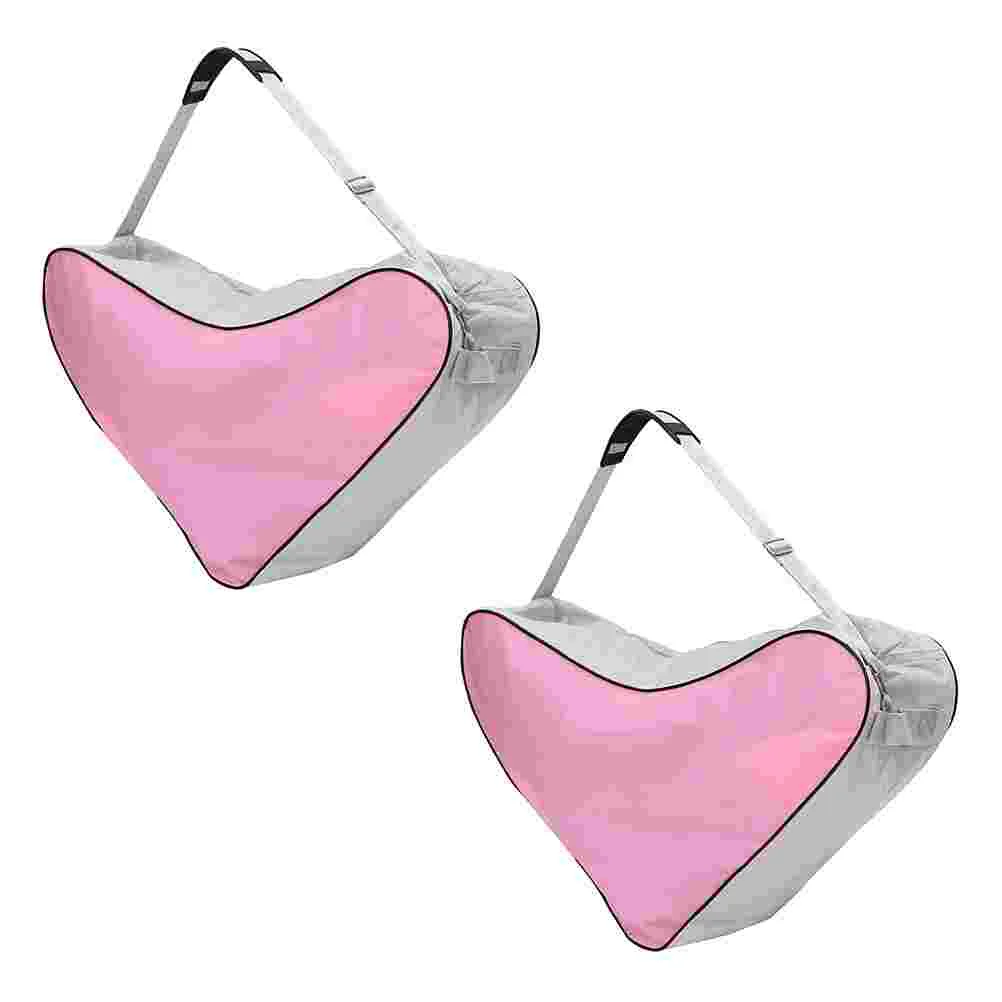 2 Pcs Practical Roller Skates Storage Bag Oxford Cloth Triangle Ice Skates Backpack
2 Pcs Practical Roller Skates Storage Bag Oxford Cloth Triangle Ice Skates Backpack