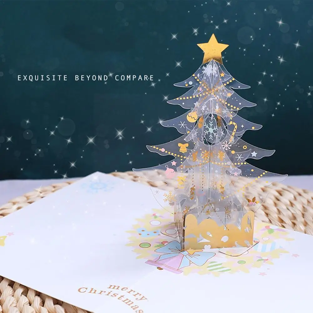Christmas Tree 3d Up Cards Greeting Envelope Friend Postcard Thank Blessing Cards Year You Family Gifts Decor Birthday D2b0
Christmas Tree 3d Up Cards Greeting Envelope Friend Postcard Thank Blessing Cards Year You Family Gifts Decor Birthday D2b0