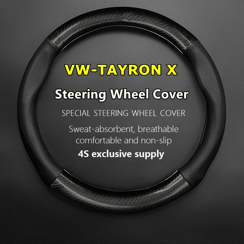 PU/PVC Carbon For VW Volkswagen TAYRON X Steering Wheel Cover Genuine Leather Carbon Fiber 330TSI 380TSI 2020 2023
PU/PVC Carbon For VW Volkswagen TAYRON X Steering Wheel Cover Genuine Leather Carbon Fiber 330TSI 380TSI 2020 2023