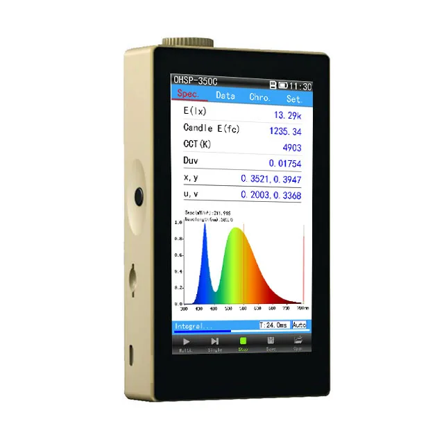 LED Light Lux Meter Factory Price Intelligent Digital Luxmeter OHSP350C 380-780nm Accuracy optical spectrum analyzer
LED Light Lux Meter Factory Price Intelligent Digital Luxmeter OHSP350C 380-780nm Accuracy optical spectrum analyzer