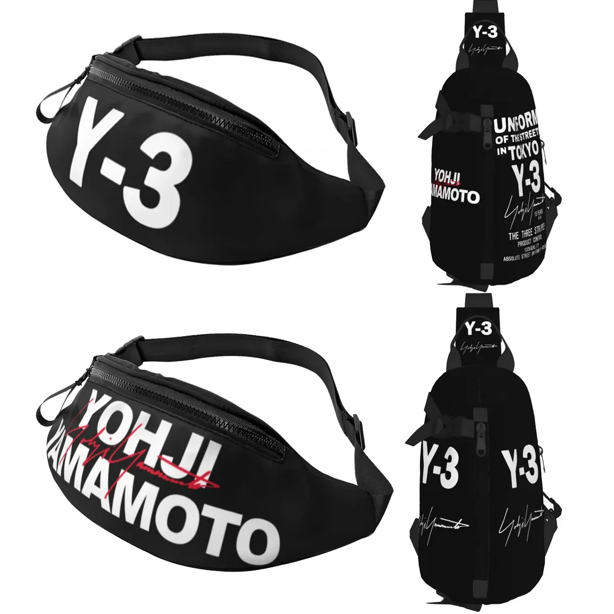 Yohji Yamamoto Y3 Logo Strap Chest Bags Merch Street Trendy For Men Yohji 3Y Dumpling Bag Crossbody Backpack
Yohji Yamamoto Y3 Logo Strap Chest Bags Merch Street Trendy For Men Yohji 3Y Dumpling Bag Crossbody Backpack