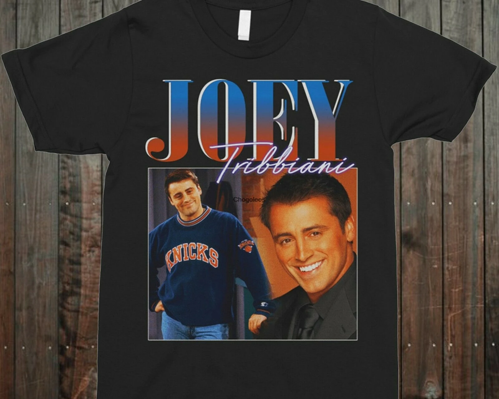 

T-Shirt à col ras du cou pour homme, Vintage, avec Joey, ribbiani, Matt, LeBlanc, série télévisée The Friends, années 90