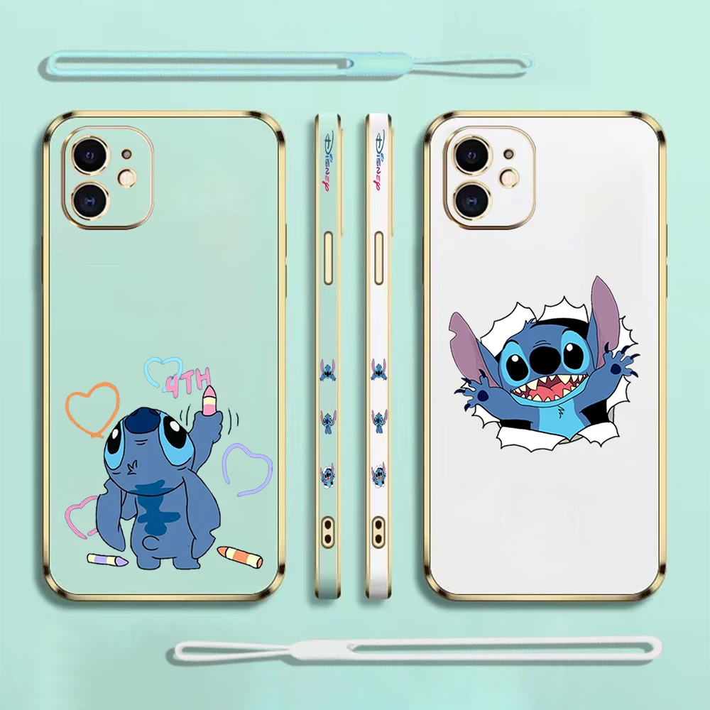 Cute Cartoon Stitch Phone Case for For iphone 14 13 12 11 Pro Max X XR MAX 7 8 Plus Cases Glossy Plated Cover Silicone Protector
Cute Cartoon Stitch Phone Case for For iphone 14 13 12 11 Pro Max X XR MAX 7 8 Plus Cases Glossy Plated Cover Silicone Protector