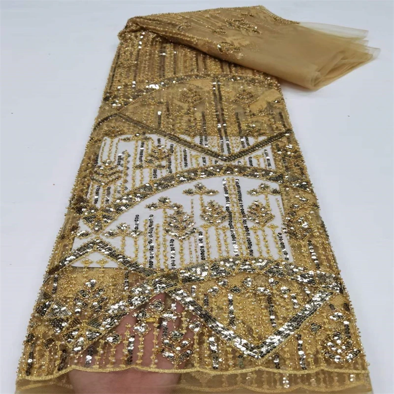 Luxury Sequence African Groom Lace Fabric 2022 Latest High Quality French Tulle Lace Embroidery With Beads For Party Dress Women
Luxury Sequence African Groom Lace Fabric 2022 Latest High Quality French Tulle Lace Embroidery With Beads For Party Dress Women