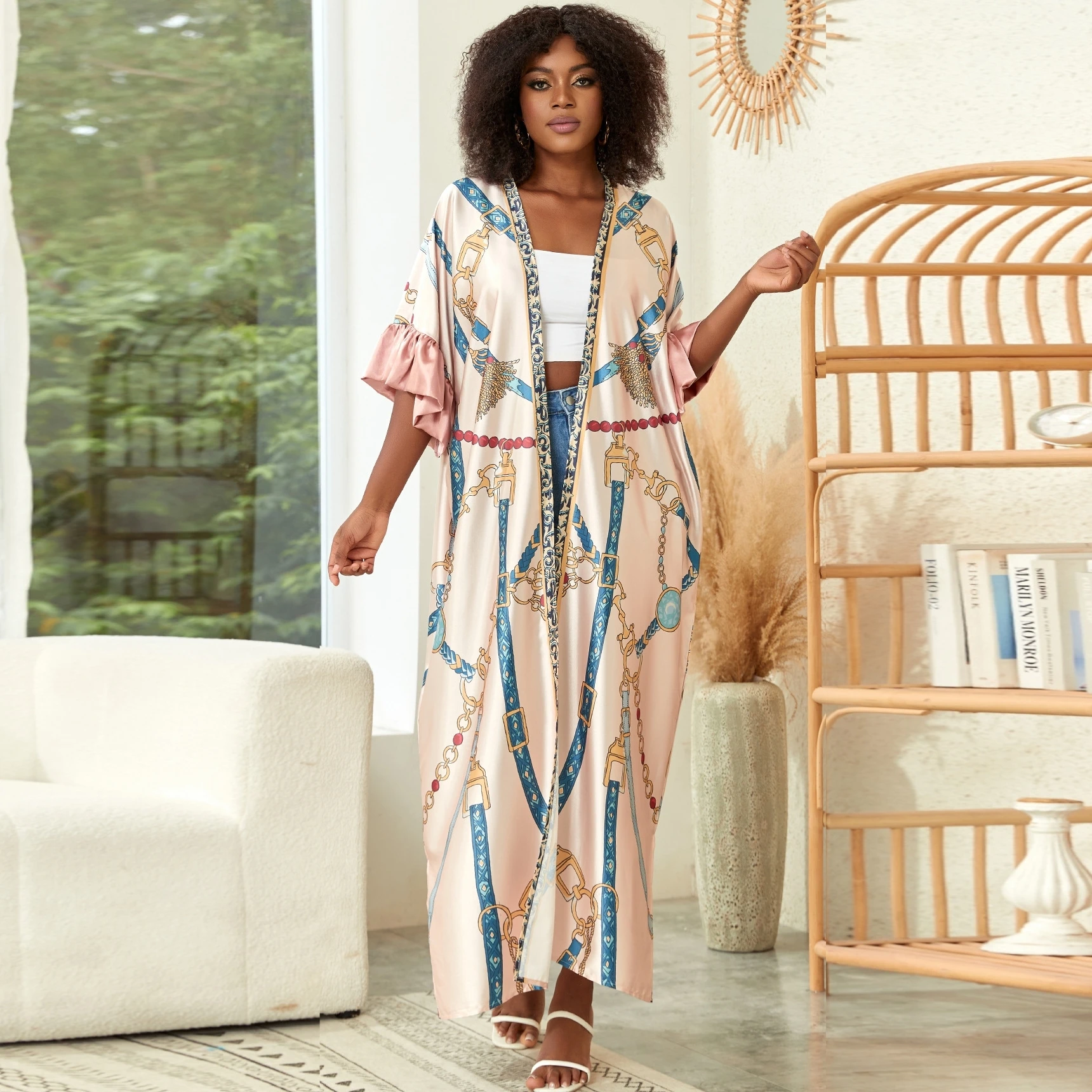 Cardigan Cover-Ups Women Dress Swimsuit Sundress Robes Summer New Print Bohemian Beach Holiday Long Maxi Dress Cove Ups Vestidos
Cardigan Cover-Ups Women Dress Swimsuit Sundress Robes Summer New Print Bohemian Beach Holiday Long Maxi Dress Cove Ups Vestidos