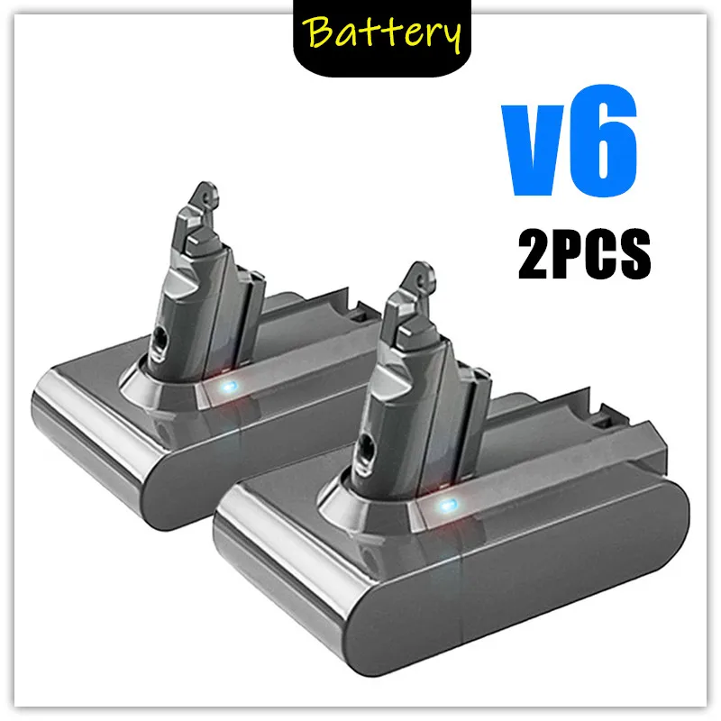 2PCS V6 21.6V 9800mAh Capacity Li-ion Vacuum Cleaner Battery V6 DC58 DC59 DC61 DC62 DC72 DC74 595 650 770 880 Home Appliances
2PCS V6 21.6V 9800mAh Capacity Li-ion Vacuum Cleaner Battery V6 DC58 DC59 DC61 DC62 DC72 DC74 595 650 770 880 Home Appliances