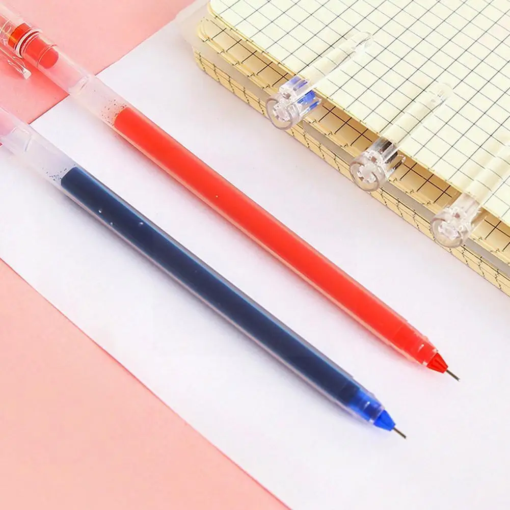 0.5mm Large Capacity Gel Pen Black Red Blue Ink Refills Rods Waterproof Gelpen For School Office Exam Supplies Stationery L5f2
0.5mm Large Capacity Gel Pen Black Red Blue Ink Refills Rods Waterproof Gelpen For School Office Exam Supplies Stationery L5f2