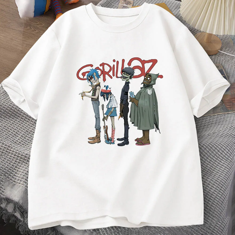 Music Band Gorillaz PUNK ROCK T Shirt Men Women Summer 90s O-neck Cotton Short Sleeve T-shirts Clothes Vintage Y2K Clothing Tee
Music Band Gorillaz PUNK ROCK T Shirt Men Women Summer 90s O-neck Cotton Short Sleeve T-shirts Clothes Vintage Y2K Clothing Tee