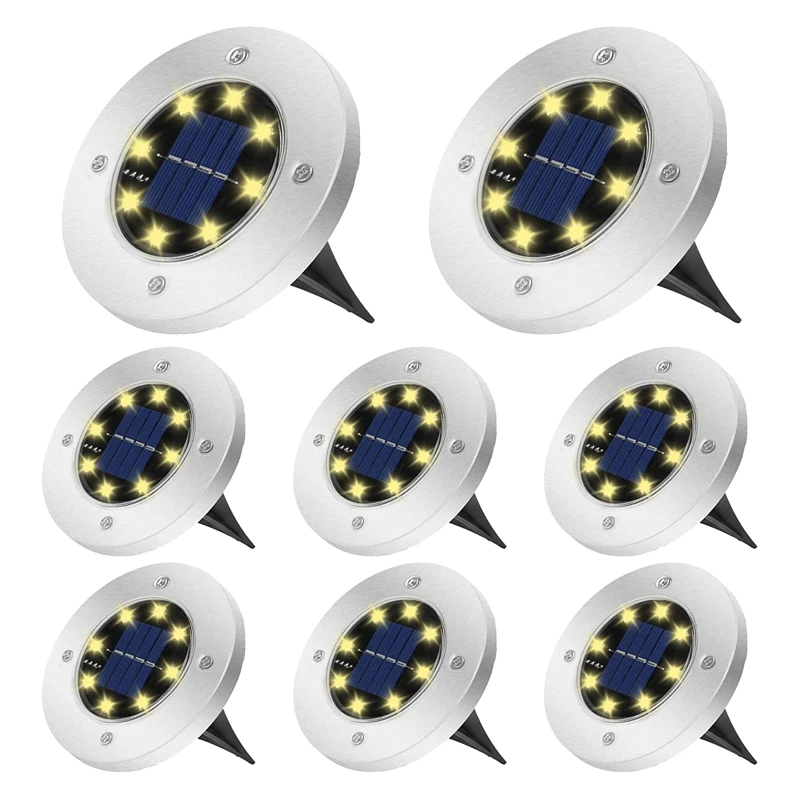 Solar Ground Lights LED Solar Lights Outdoor Waterproof Solar Garden Lights For Patio Lawn Pathway Path Yard Landscape Black + S
Solar Ground Lights LED Solar Lights Outdoor Waterproof Solar Garden Lights For Patio Lawn Pathway Path Yard Landscape Black + S