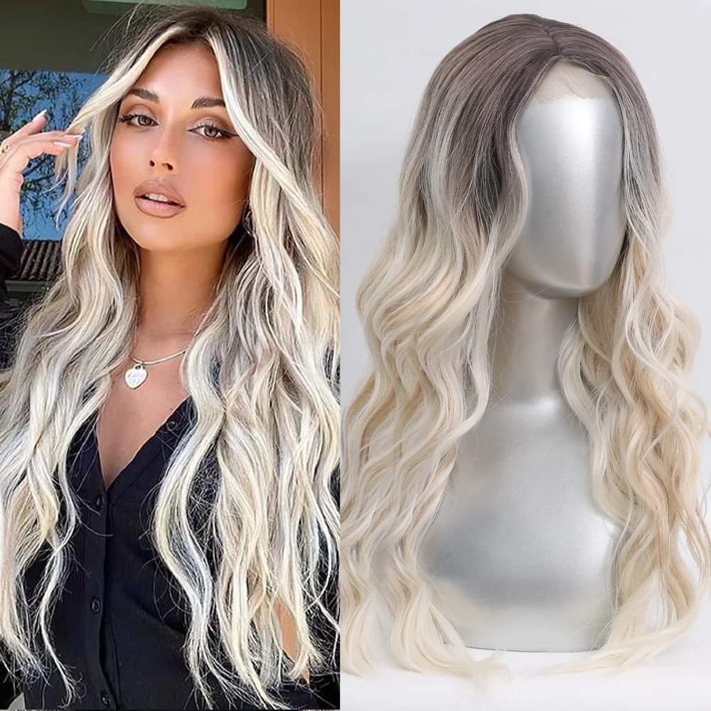 Synthetic Part Lace Wigs For Women Long Wavy Middle Parting Hair Heat Resistant Fiber Cosplay/Daily/Cosplay
Synthetic Part Lace Wigs For Women Long Wavy Middle Parting Hair Heat Resistant Fiber Cosplay/Daily/Cosplay