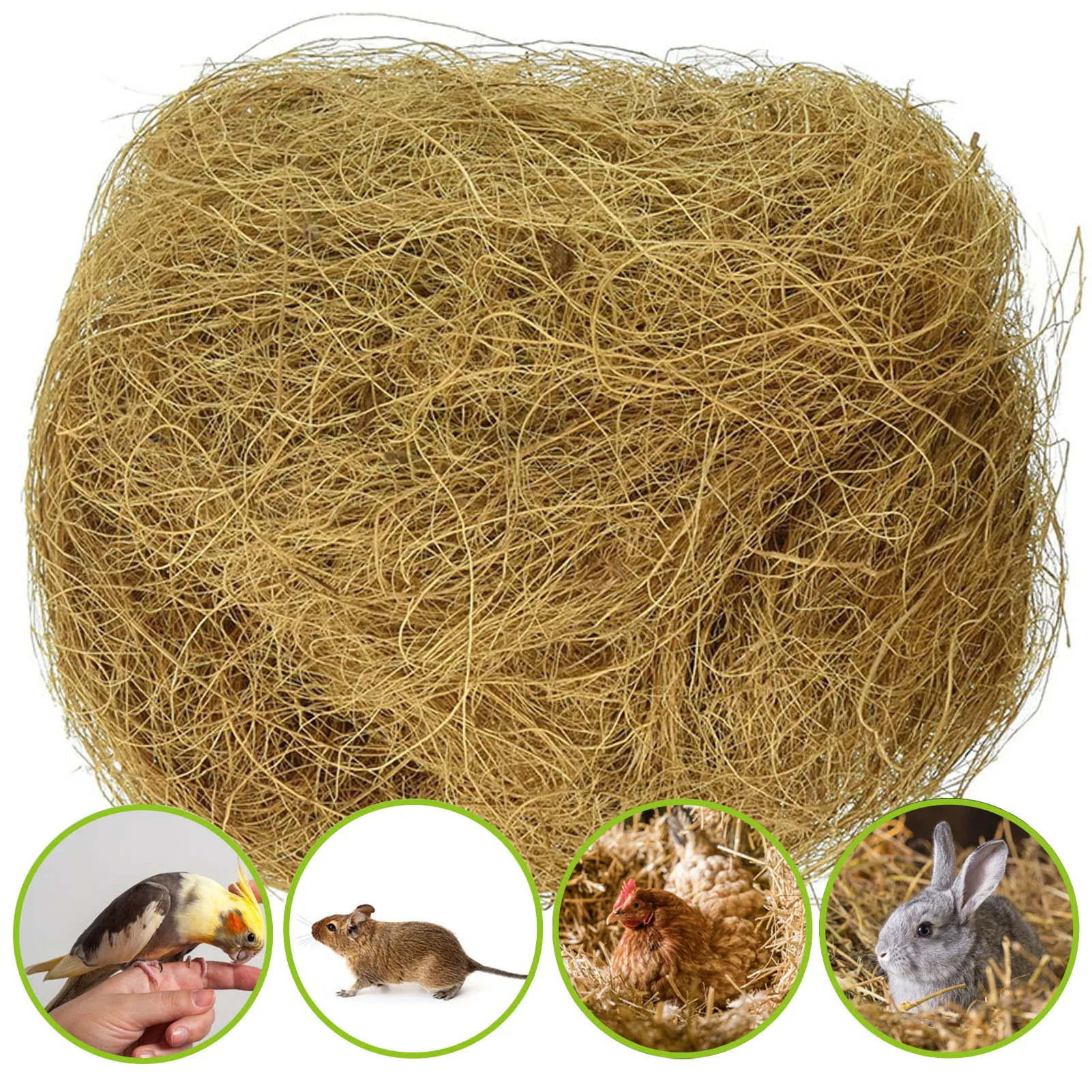 100g Bird Products BPV105 Sterilized Natural Coconut Fiber For Bird Nest Excellent Toy Bird Nesting Easier Birds Nest Coco Liner
100g Bird Products BPV105 Sterilized Natural Coconut Fiber For Bird Nest Excellent Toy Bird Nesting Easier Birds Nest Coco Liner