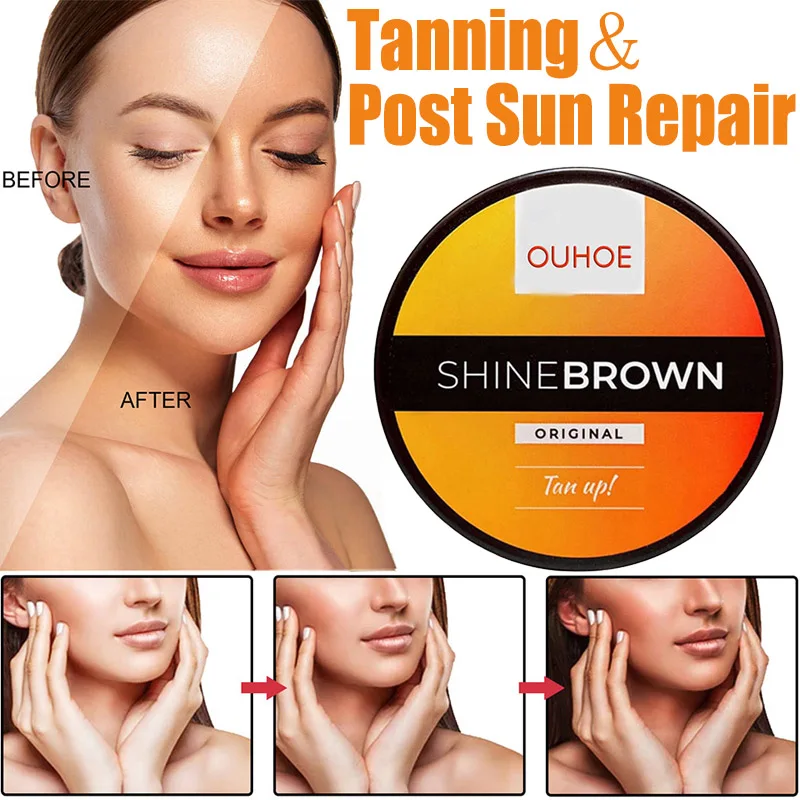 50g Summer Tanning Cream Skin Self Tanning Cream Sunless Self Tanner for Face Body Solarium Nourishing Bronzer Tanning Lotion
50g Summer Tanning Cream Skin Self Tanning Cream Sunless Self Tanner for Face Body Solarium Nourishing Bronzer Tanning Lotion