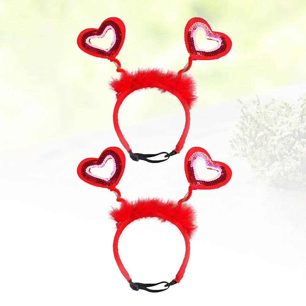 2Pcs Valentines Day Heart Boppers Headbands for Hat Valentines Day Costume Accessories
2Pcs Valentines Day Heart Boppers Headbands for Hat Valentines Day Costume Accessories