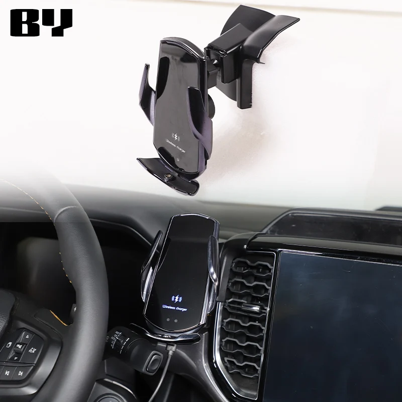 LHD для Ford Ranger 2023 2024, автомобильный держатель для телефона, специальный фиксированный кронштейн, основание, беспроводная зарядка, аксессуары для интерьера
LHD для Ford Ranger 2023 2024, автомобильный держатель для телефона, специальный фиксированный кронштейн, основание, беспроводная зарядка, аксессуары для интерьера