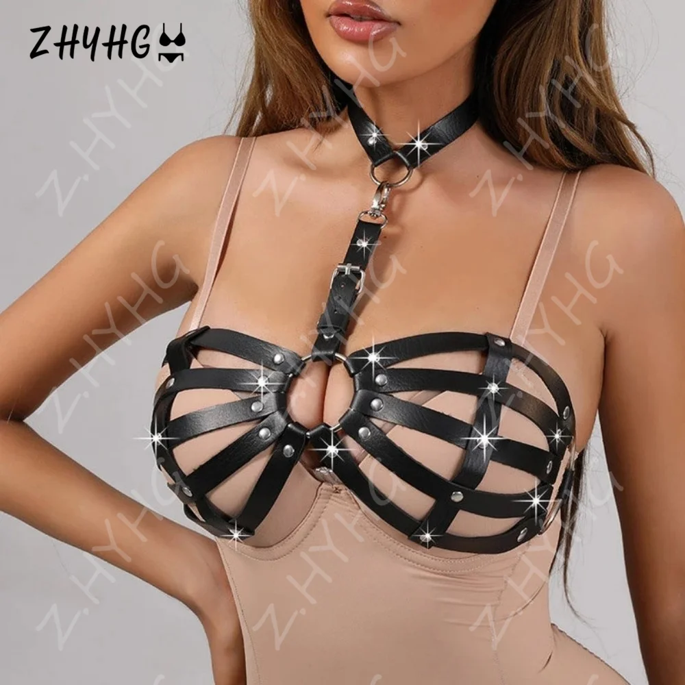 Sexy Body Bondage Harnes Set Festival Outfit Gothic Leather Body Harness Women Sword Belt Seks Harness Garter Belt Tight
Sexy Body Bondage Harnes Set Festival Outfit Gothic Leather Body Harness Women Sword Belt Seks Harness Garter Belt Tight