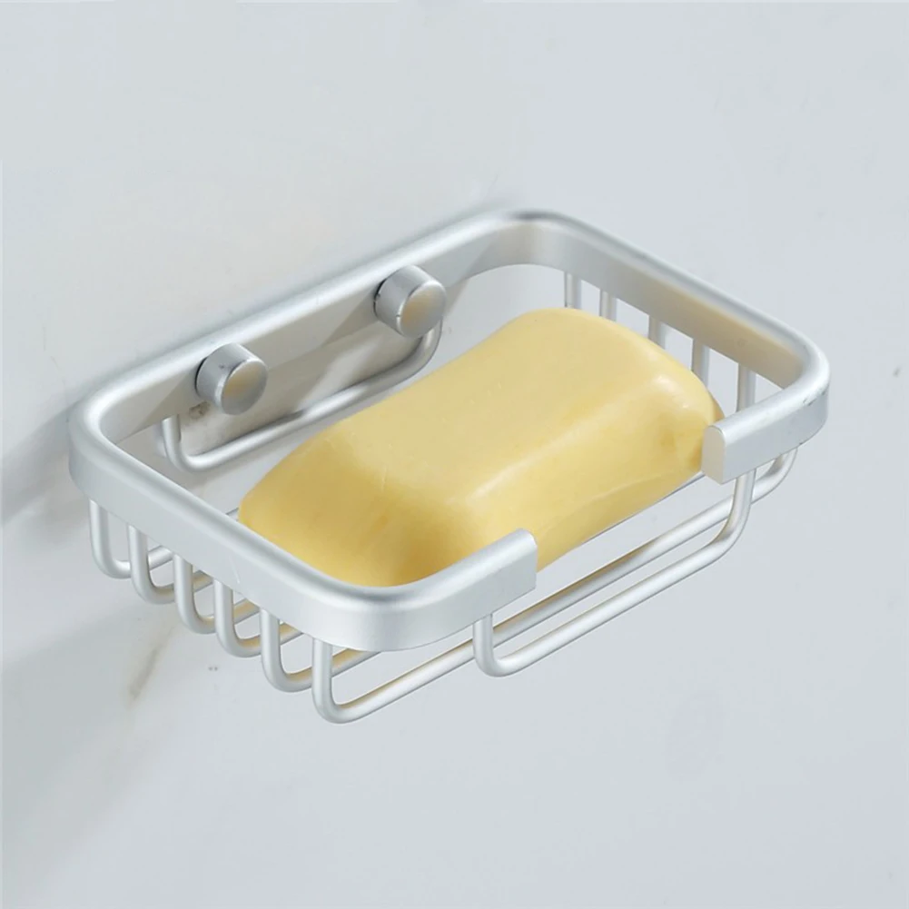 Алюминиевый держатель для мыла и губки, полый настенный держатель для мыла и посуды, аксессуары для ванной комнаты
Алюминиевый держатель для мыла и губки, полый настенный держатель для мыла и посуды, аксессуары для ванной комнаты